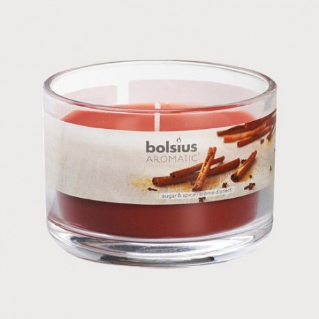 Vonná svíčka BOLSIUS - Cukr a skořice