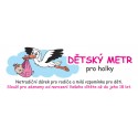 Dětský metr pro holky